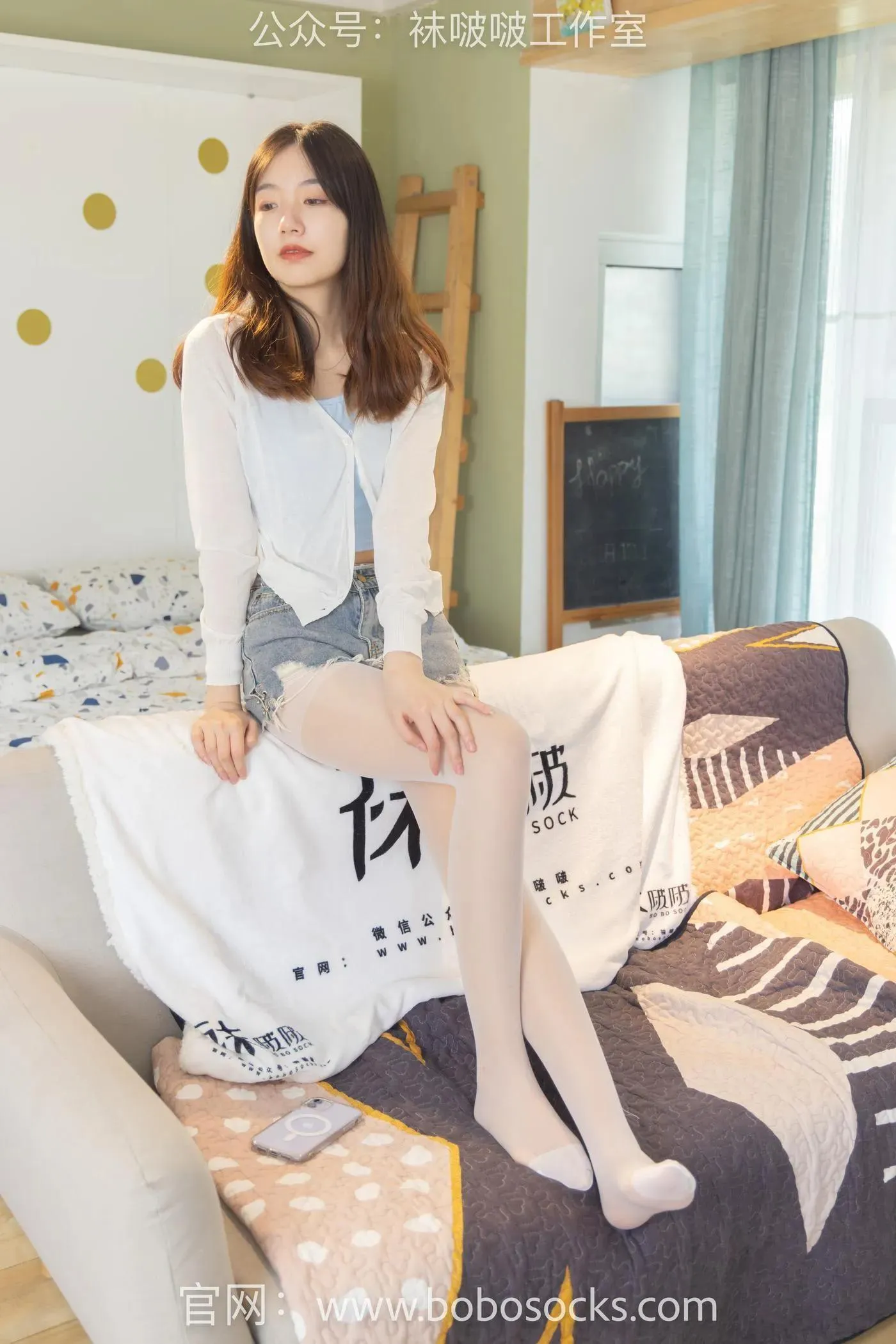 [BoBoSocks袜啵啵]NO.102 小甜豆-板鞋、白丝 [140P]插图6
